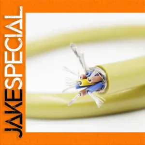 M.C Audio Power Cable with Silver-Plated Cores
