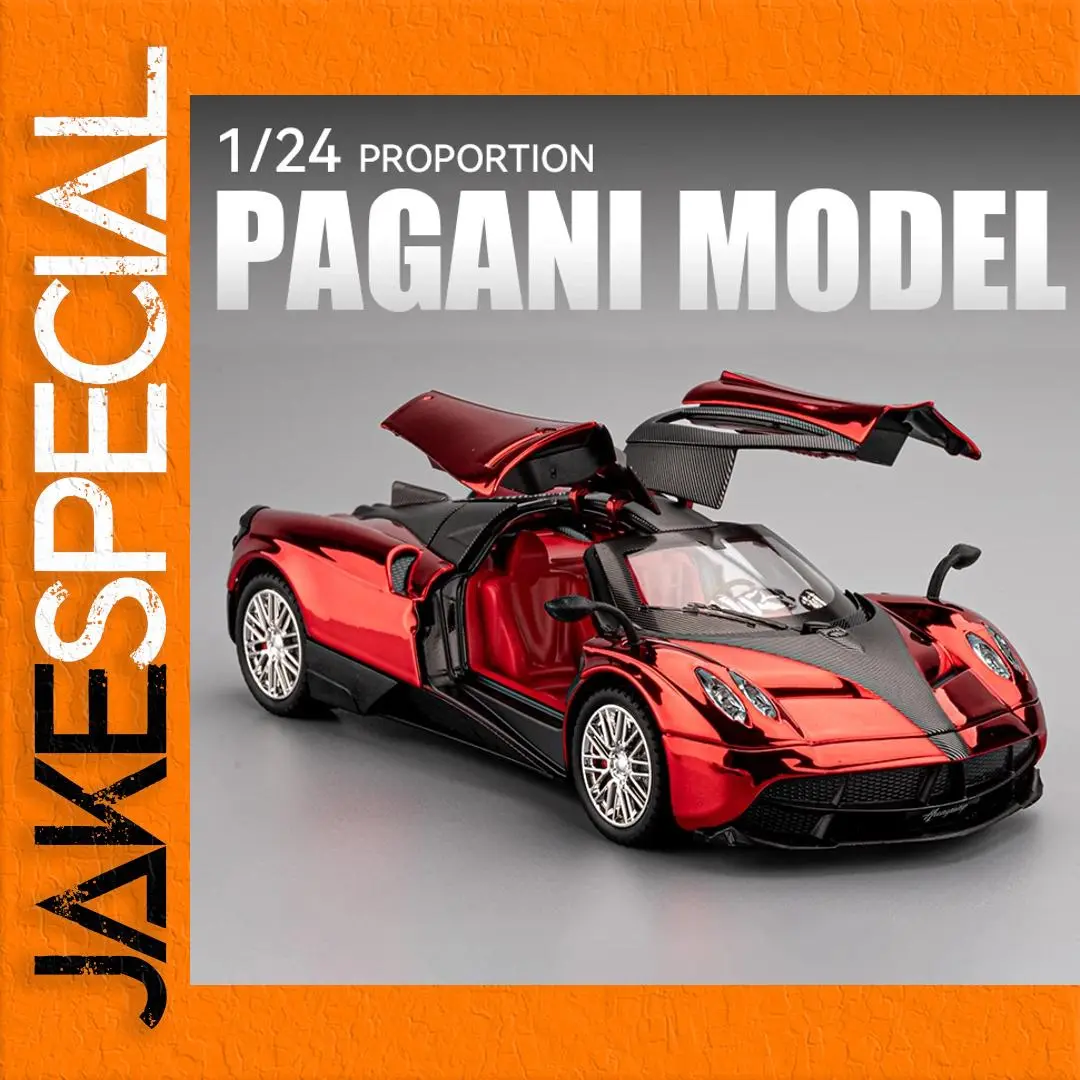 1:24 Pagani Huayra Dinastia Scale Model Red 1 1:24 Pagani Huayra Dinastia Scale Model Red