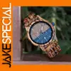 BOBO BIRD GT162 Men's Wooden Quartz Watch