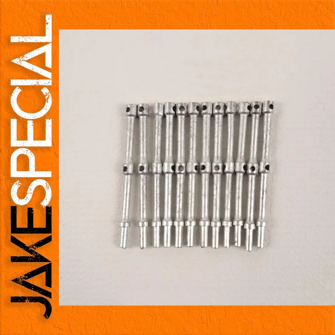Set of 12 Alloy Rail Stanchions 31mm Length 1 Set of 12 Alloy Rail Stanchions 31mm Length
