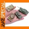 1/144 Scale WWII Tank Model Set - 4 Tanks
