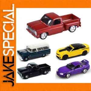 Miniature Diecast Car Collection - 4 Models
