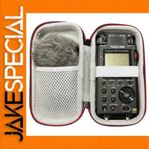 Black EVA Hard Case for TASCAM Recorders