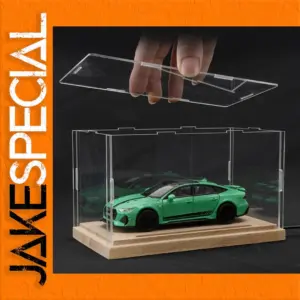 Transparent Acrylic Display Box for Scale Models