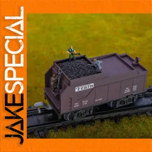 HO-48 Coal Truck Carriage Model for Railways
