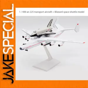 Soviet AN-225 and Blizzard Shuttle Model 1:400