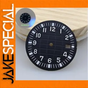 32mm Gray Grenade Dial for NH35/NH36 Watches