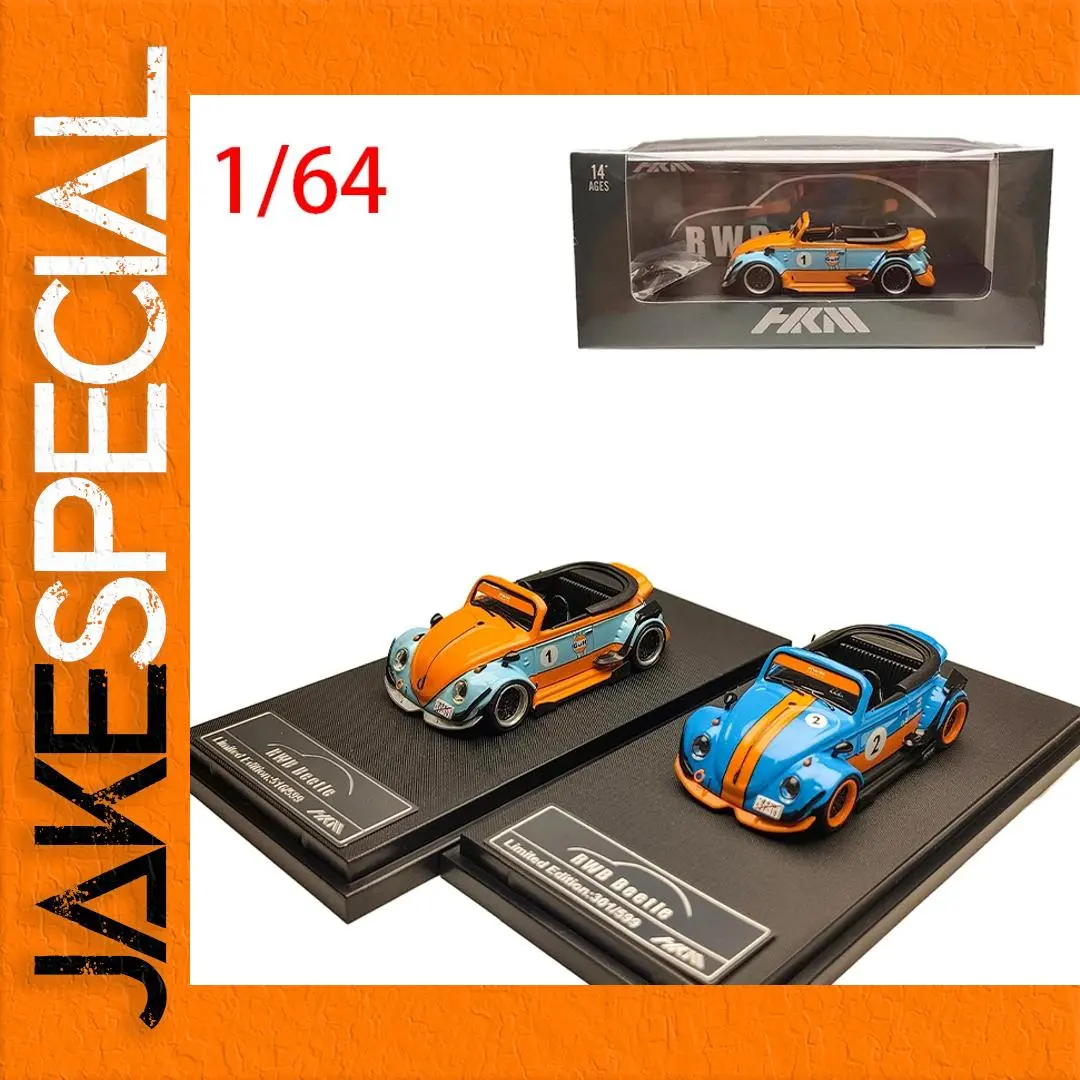 RWB Alloy Gulf 1:64 Scale Diecast Model Car 1 RWB Alloy Gulf 1:64 Scale Diecast Model Car