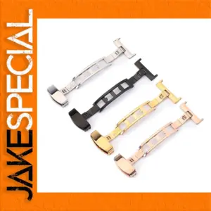 Stainless Steel Butterfly Deployment Watch Clasp