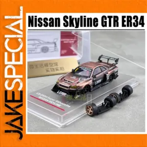 Nissan Skyline GTR ER34 1/64 Scale Model