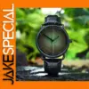 BOBO BIRD GT157 Men's Unique Leaf Dial Watch