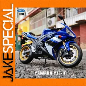 Yamaha YZF-R1 Diecast Motorcycle Model 1:10 Scale