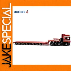 OXFORD 1:76 R580 Multi-Axle Semi-Trailer Model