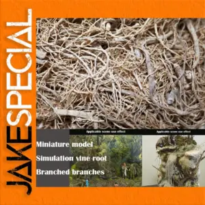 Miniature Simulation Vine Roots for Dioramas