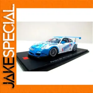 1:43 Carrera 997 GT3 Cup Model Blue Resin