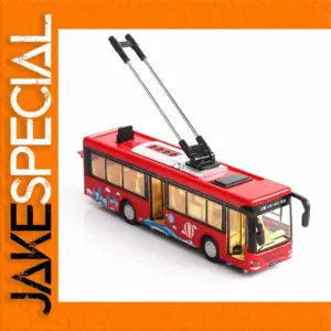 1:36 Voice Broadcast Bus Diecast Model