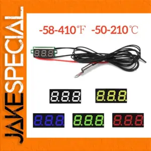 Voktta Mini Digital Thermometer with Probe