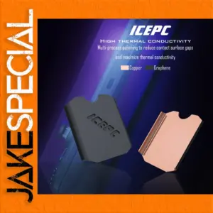 iCEPC M.2 NVME SSD 2242 Heatsink 5300 W/m-k