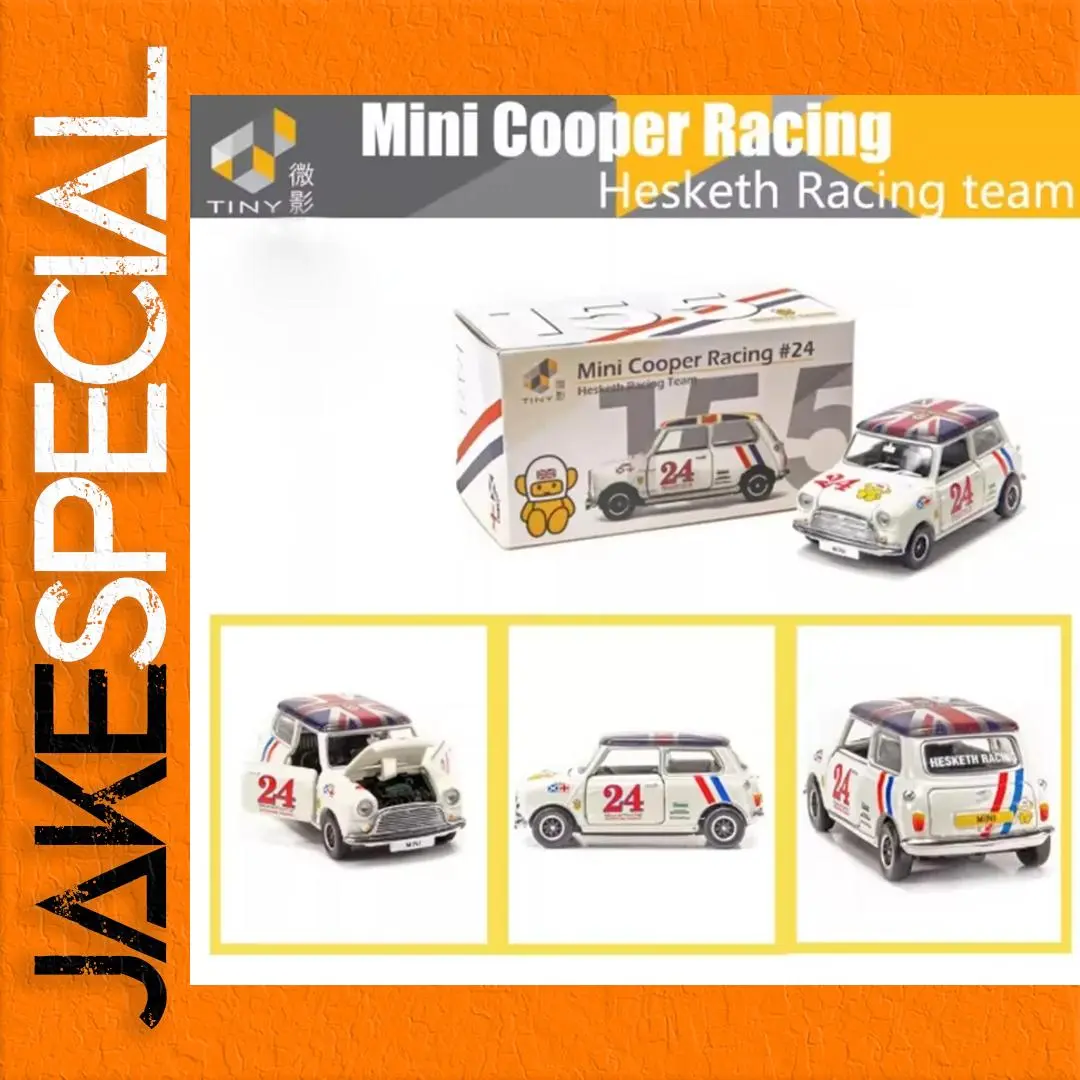 1:50 Scale Mini Cooper Alloy Racing Model 1 1:50 Scale Mini Cooper Alloy Racing Model