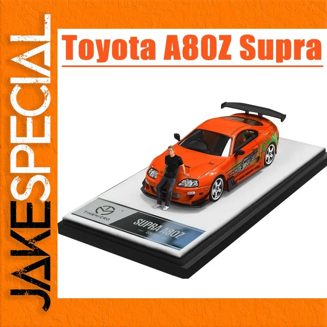 TM 1/64 Toyota A80Z Supra Diecast Model 1 TM 1/64 Toyota A80Z Supra Diecast Model