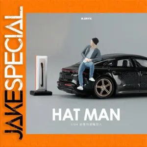 Reclining Boy Resin Miniature Figurine Model