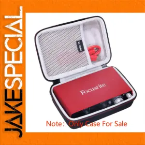 EVA Hard Travel Case for Focusrite Scarlett 2i2