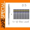 All Metal Mechanical Pencil Set with 6 Leads