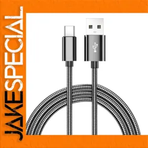 Metal USB Charging Cable with Micro USB and Type-C