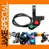 Motorcycle ATV Scooter Handlebar Control Switch