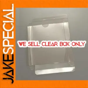 PS4 Game Box Storage - 20 Clear Cases Set