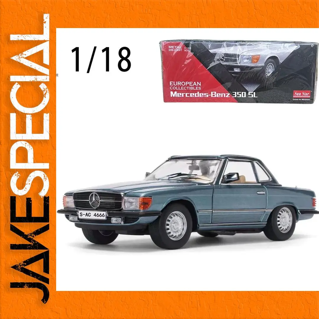 Mercedes-Benz 350SL Diecast Model 1/18 Scale 1 Mercedes-Benz 350SL Diecast Model 1/18 Scale