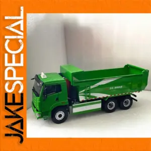 Jiefangtian V 1:24 Scale Green Dump Truck Model