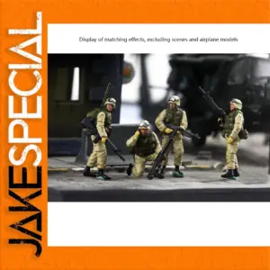 1/72 Scale USMC Combat Team Model Figures Set