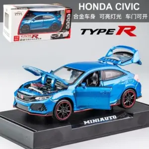 1:32 Honda Civic Type-R Diecast Model Car 22 302992dc79164e08bc7640f3 upscaled