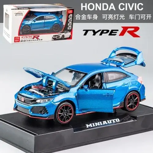 1:32 Honda Civic Type-R Diecast Model Car 11 1:32 Honda Civic Type-R Diecast Model Car - Image 11