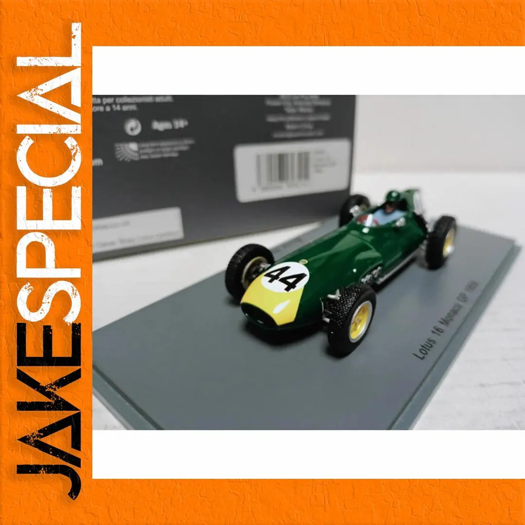 1/43 Scale Lotus 16 Monaco GP 1959 Model Car 1 1/43 Scale Lotus 16 Monaco GP 1959 Model Car
