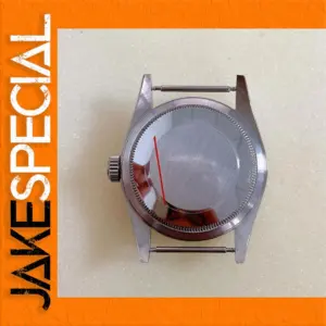 36MM Stainless Steel Oyster Watch Case for NH35/NH36/4R