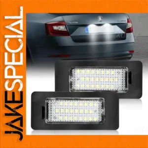 LED License Plate Lights for SKODA Models