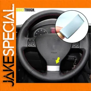 Volkswagen Steering Wheel Emblem Cover Upgrade