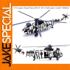 1/72 Royal Navy WS-61 HC-4 Helicopter Model