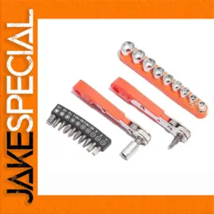 Right Angle Ratchet Wrench Set with 10 Bits