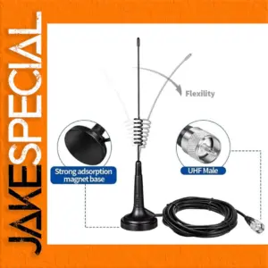 High-Performance 35 cm CB Radio Antenna