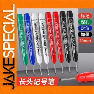 Long Head Marker Pens Set of 5 or 10