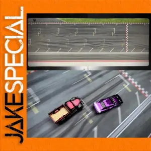 1:64 Scale Parking Lot Racing Track Mat