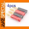Gold-Plated 4mm Banana Plug Connectors Set