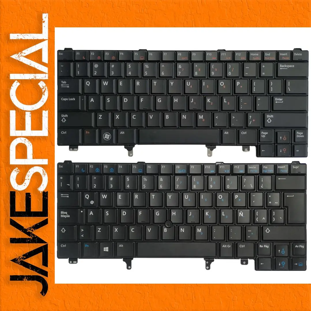 Dell Latitude Replacement Keyboard Black 1 Dell Latitude Replacement Keyboard Black