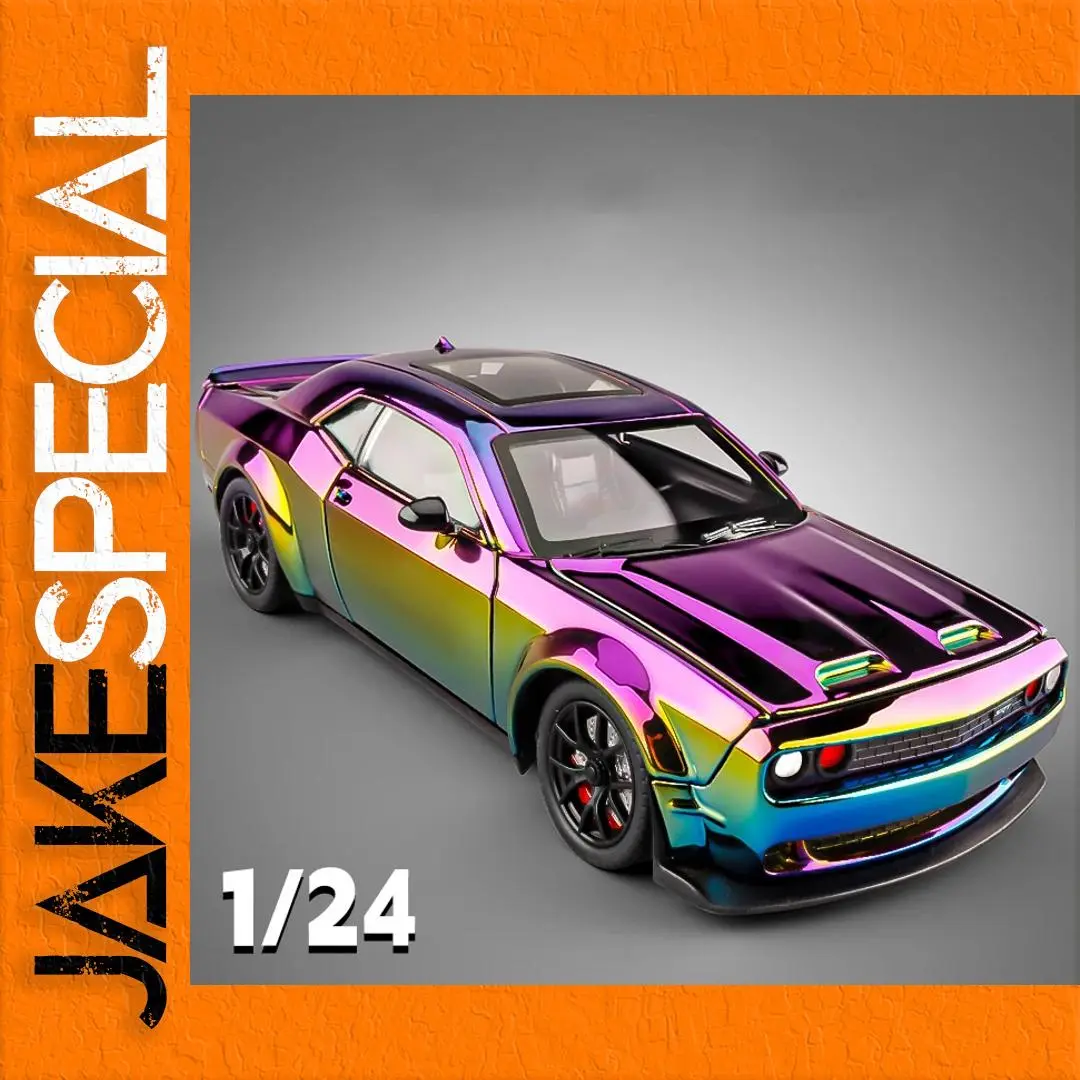 1:24 Electroplated Hellcat Die-Cast Model Car 1 1:24 Electroplated Hellcat Die-Cast Model Car