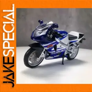WELLY 1:18 Suzuki GSX-R750 Diecast Motorcycle Model