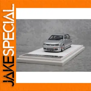 1:64 Golf MK4 Diecast Model in Silver