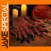 Demon Claw Halloween Gloves for Adults and Teens